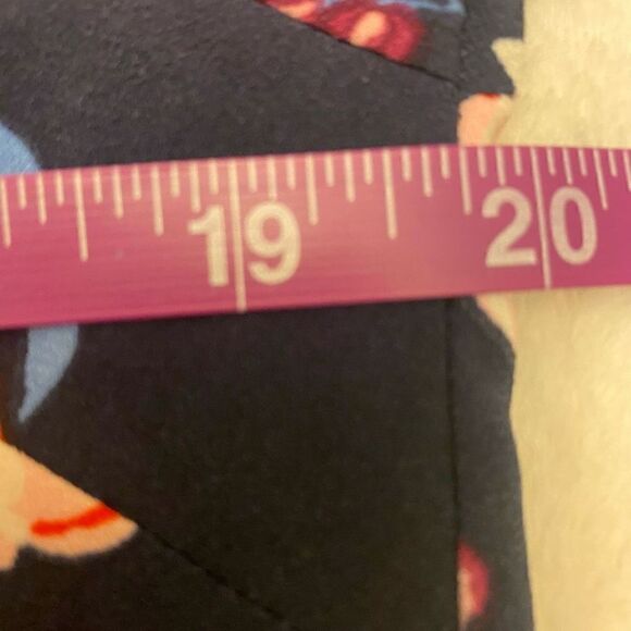 Mudpie‎ Navy Blue Floral Midi Dress - Picture 9 of 11